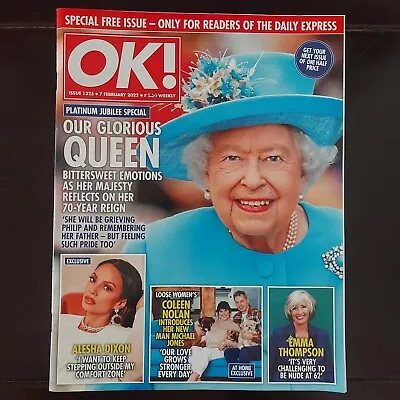 Queen Elizabeth Ii Royal Family Uk Ok! Magazine Platinum Jubilee Special 2022 • £14.99
