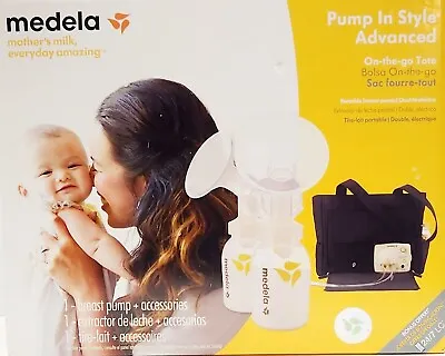 Medela Pump In Style Advanced Breast Pump+On The Go Tote + International Adapter • $249