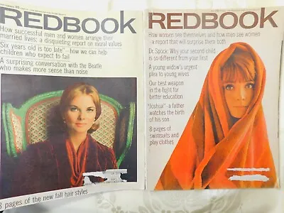 2  1965  Redbook Women's Magazines  May & Sept • $12