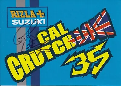 Cal Crutchlow Hand Signed Rizla Suzuki BSB Sticker - MotoGP • £24.99