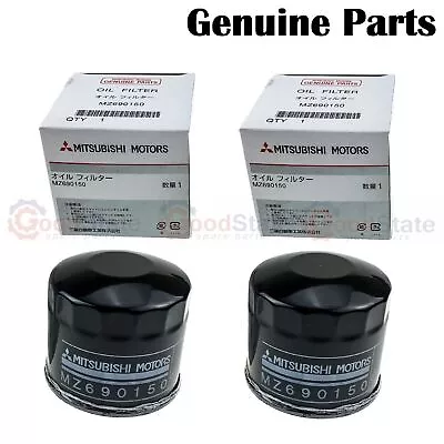 GENUINE Mitsubishi Colt Ralliart RG 1.5 4G15 2004-2011 ﻿Oil Filter Pack X2 • $36.76