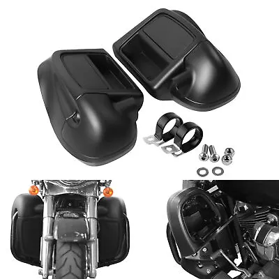 Lower Vented Leg Fairing Glove Box Fit For Harley Road King Street Glide 14-22 • $315.17