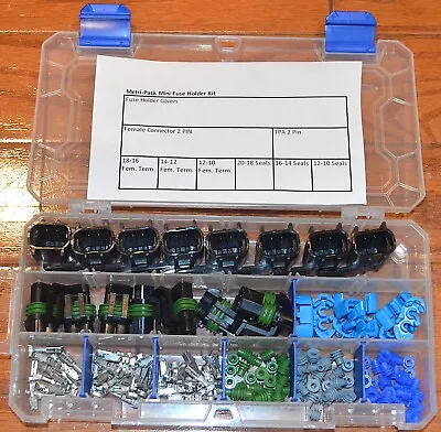 Delphi Metri-Pack 280 Series MINI Fuse Holder Kit 120 Pieces • $37.95