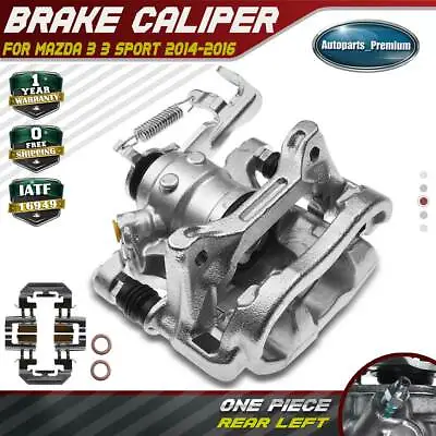 Disc Brake Caliper W/ Bracket For Mazda 3 3 Sport 2014-2016 Rear Left LH Driver • $64.99