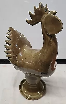 MARVIN BAILEY Southern Primitive Indigenous Folk Art Pottery ROOSTER 2007 • $495