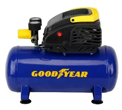 Goodyear 3 Gallon Horizontal Air Compressor 135 Max Psi. - TAW-0512 - SEALED • $85