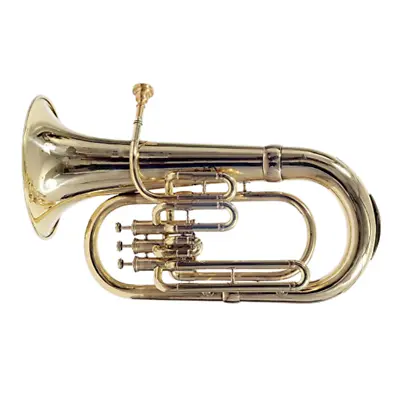 3 Valves Euphonium Bb Brass Polish Comes With Hard Case And Mouthpiece By Zaima • $280