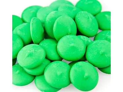 2 Pounds Merckens Dark Green Melting Chocolate Coating Wafer Candy Free Shipping • $20.75