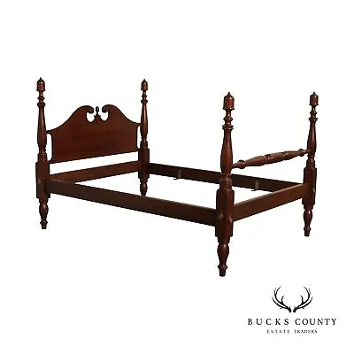 Custom Crafted Cherry Full Size Acorn Finial Poster Bed • $1195