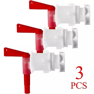 3 Pack Bucket Spigot 5 Gallon Bucket Spigot Plastic Bottling Bucket Spigot Tap • $12.99