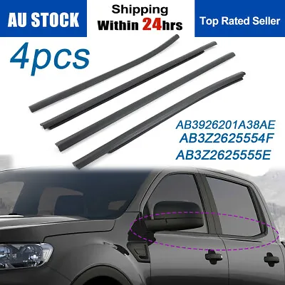 Outer Window Seals Weather Strip Fit For Ford Ranger Px Xlt 4door 2012-2020 2021 • $94.66