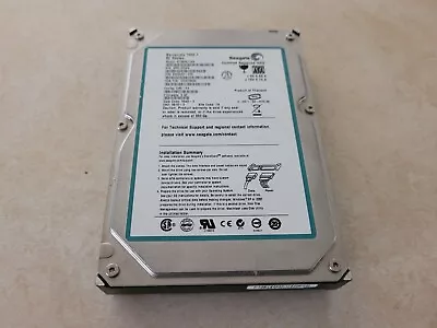 Seagate ST380817AS 80G Hard Drive 3.5 SATA Tested And Wiped • $19
