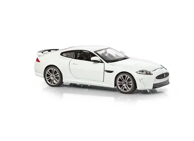 1:24 Jaguar XKR-S By Bburago In White 18-21063W Model Car • £24.49