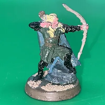 Games Workshop Lord Of The Rings Legolas Heroes Of Helms Deep Metal Painted A • £11.99