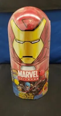 NEW Marvel Universe Mighty Beanz IRON MAN Tin Case • $16.99