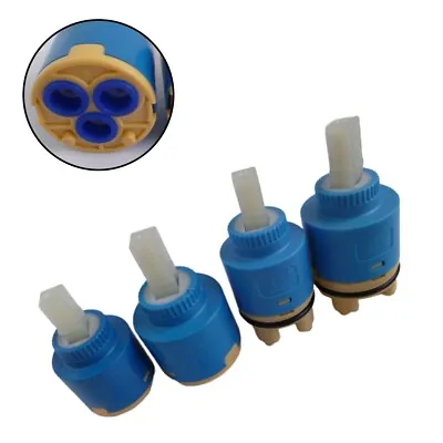 Blue Ceramic+Plastic Spool Lever Tap Mixer Disc Cartridge Basin Repair • £6.59