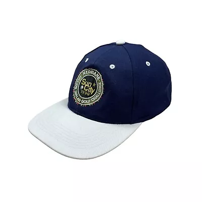 VINTAGE 1999 Sun City Golf Baseball Cap VGC Navy  • £11.95