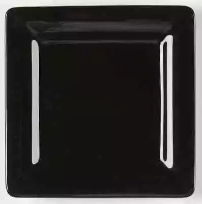 Villeroy & Boch Wonderful World Black Small Square Bread & Butter Plate 6311019 • $13.99