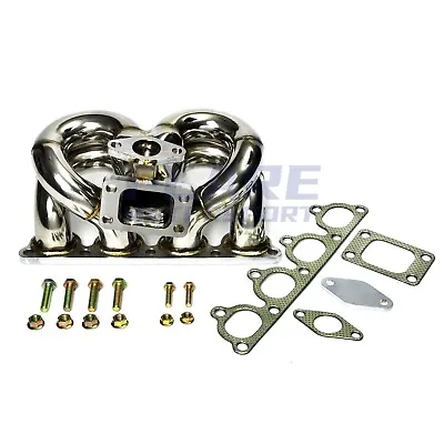 Turbo Manifold For Honda Civic CRX DEL SOL D15 D16 SOHC Schedule40 T3 38MM WG • $229.80