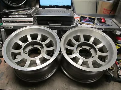 VINTAGE 15x8  BULLET WHEELS 5 X 5.5  FORD VAN SCOUT JEEP TRUCK F-150 E-150 4x4 • $349.99