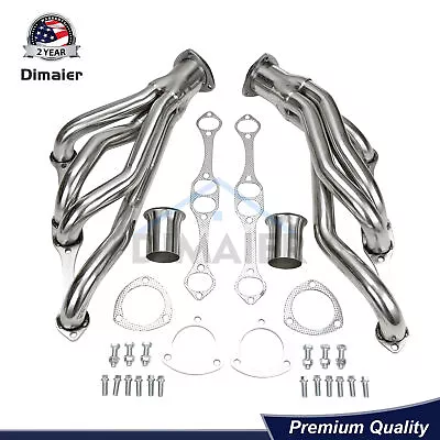 Exhaust Manifold Header For Chevy Small Block SB V8 262 265 283 305 327 350 400 • $139