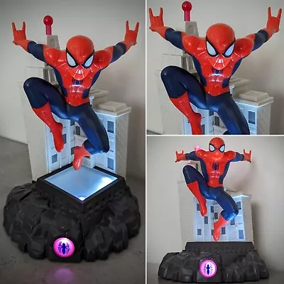 Marvel Ultimate Spider-Man Light And Sound Collectable Money Bank Coin Box RARE • £17.87