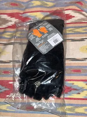 Sprigs Multi-Mitt Fleece Fingerless Gloves Black 1 Size Fits Most New With Tags • $14.99