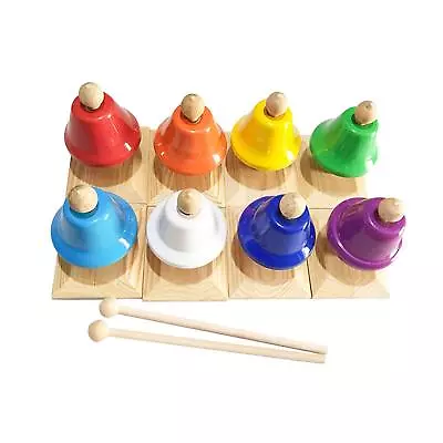 Diatonic Hand Bells Bells Musical Learning Percussion Instruments Gift For  • £49.84