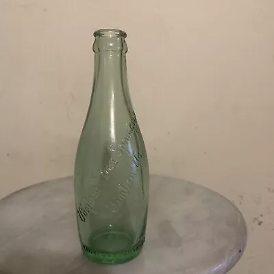 Rare Virginia Etna Springs Green Glass Straight Sided  Bottle- Vinton VA NICE • $13.99