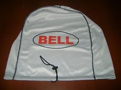 Motorcycle Helmet Bag Microfiber Bell Helmet Bag Carry Helmet Duffle White Sport • $15.99