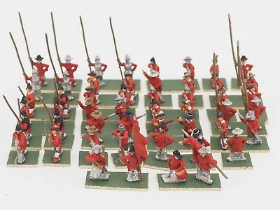 15mm Essex English Civil War Infantry X 51. Part Painted. Blue 711 • £25