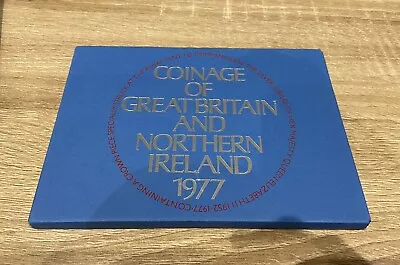 Coinage Of Great Britain & Northern Ireland 1977 Set Royal Mint • £8.50