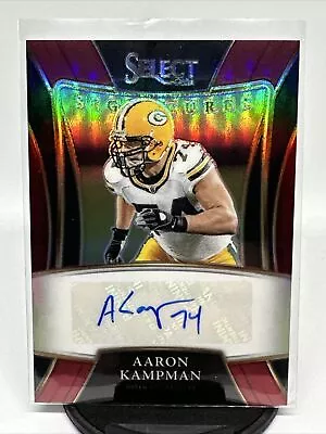 Aaron Kampman Auto /75 🔥 2021 Select Select Signatures Prizm Green Bay Packers • $39.99