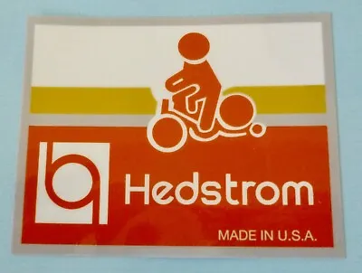 1960's Hedstrom Tricycle Trike Bike Head Badge Decal • £14.60