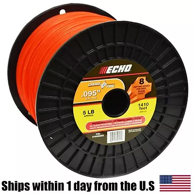 (1) 5Lb Spool Roll Genuine Original Echo Cross-Fire 095 Trimmer Line 316095053  • $53.99