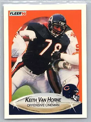 Fleer 1990 Keith Van Horne Chicago Bears #302 • $1.69