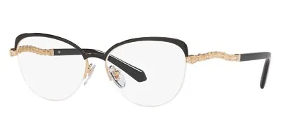 BVLGARI Eyeglasses BV2239B 2033 Pink Gold & Black Frame W/ Clear Demo Lens • $307.72