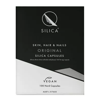 Qsilica Original Silica Capsules (100 Capsules) • $56.90