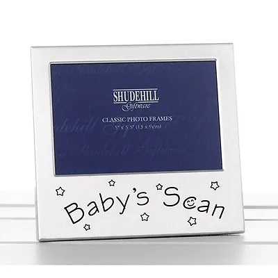 Baby Scan Photo Frame Chrome Baby Ultrasound Frame BNIB • £5.40