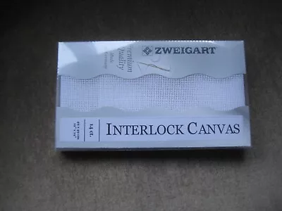 Box Of Interlock Canvas For Cross Stitch From Zweigart • £4
