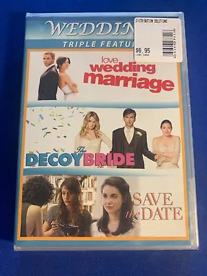 Love Wedding Marriage / Decoy Bride / Save The Date (DVD)…..BRAND NEW & SEALED! • $3.99
