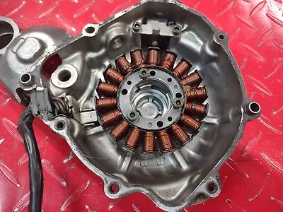 SUZUKI LTZ 400 Z400 OEM STATOR + COVER  Engine Side Case KFX400 DVX400  03 - 08 • $90