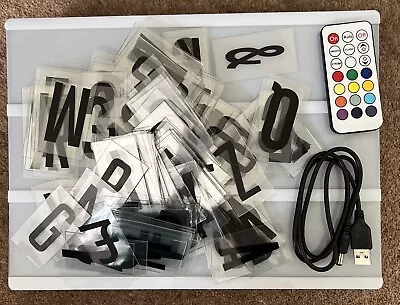 Cinema - Lightbox - Light Up - Letters Box - LED Sign - Letters & Numbers • £5.99