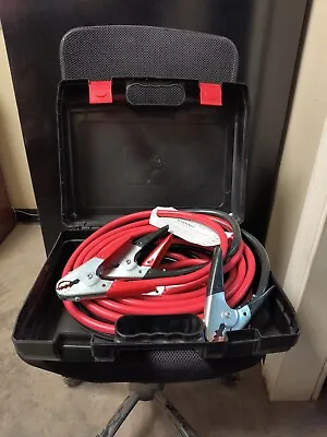 Automan Booster Jumper Emergency Cables 2 Gauge 20 Ft 5:10 Amp With Case • $44.95