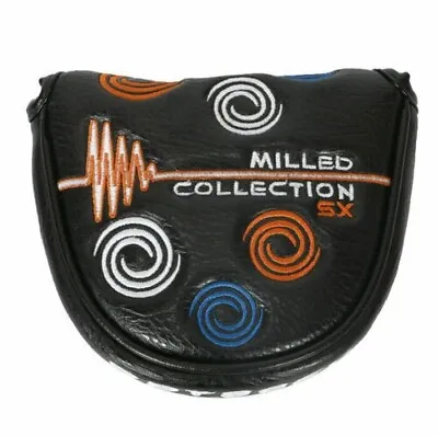 Black Odyssey Milled Collection SX Mallet Putter Cover UK Stock Magnetic Closure • $18.99