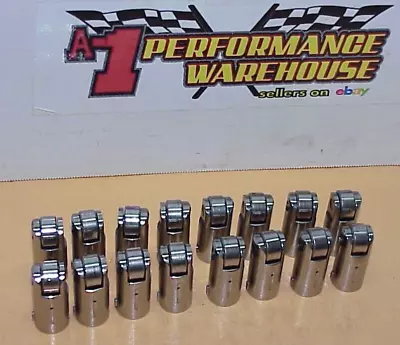 16 Isky KEYWAY Solid Roller Lifters .937  SB Chevy Crane BAM Comp Jesel MOREL • $400