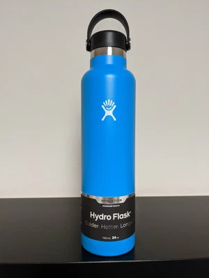$23.08 • Buy Vacuum Insulated Standard Mouth Stainless Steel Water Bottle With, 24 Oz Pacific