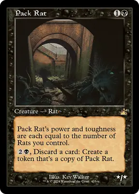 Pack Rat RETRO FRAME FOIL Ravnica Remastered MTG NM/M • $2.99