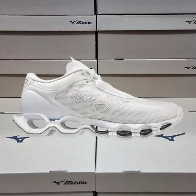NEW Mizuno WAVE PROPHECY 12 White J1GC238332 Men's Running Shoes LIMITED EDITION • $159