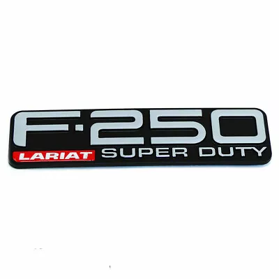 99-04 Ford F250 Lariat Super Duty Right Or Left Fender Emblem F81Z-16720-VA Logo • $29.95